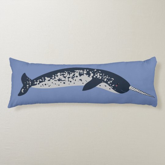 narwhal body pillow