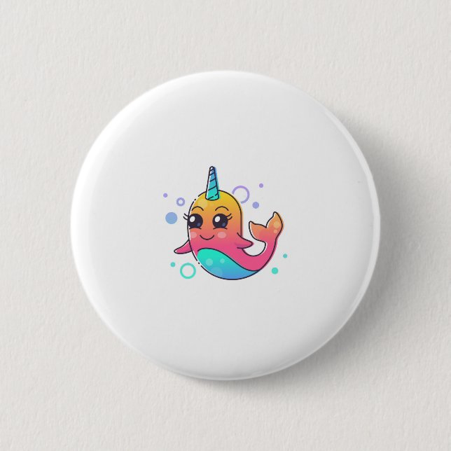 Narwhal Button (Front)