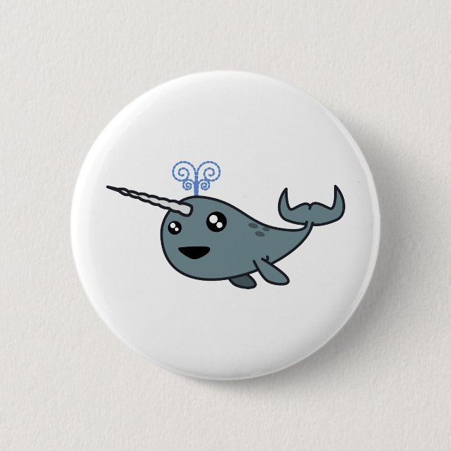 Narwhal! Button (Front)