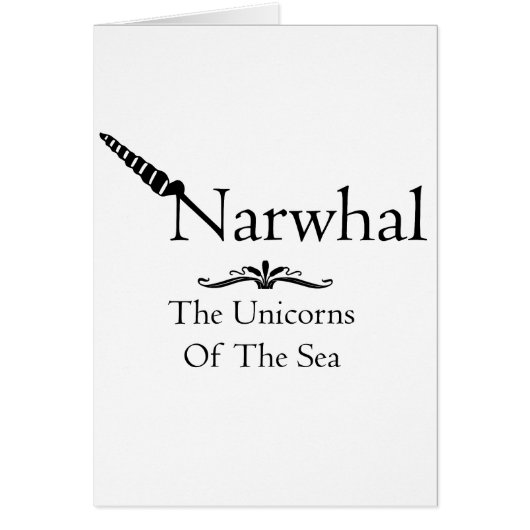 Narwhal Cards (Front)