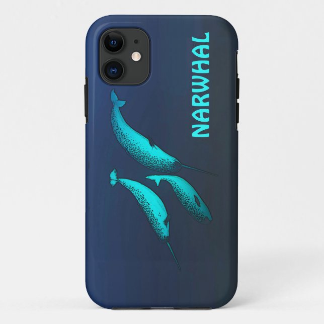 Narwhal Case-Mate iPhone Case (Back)