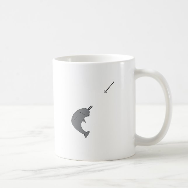 Narwhal Coffee Mug (Right)