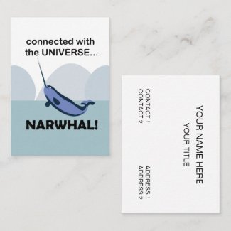 Narwhal Connected With The Universe Narwhal
