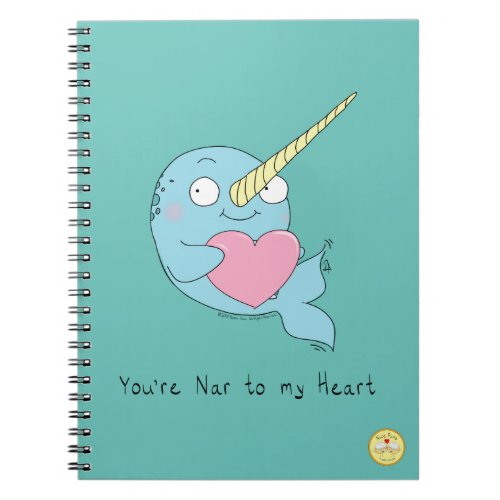 Narwhal Cute Kids Cartoon Notebook