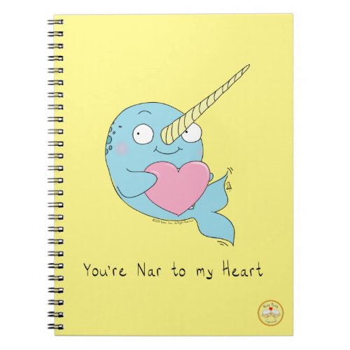 Narwhal Cute Kids Cartoon Notebook