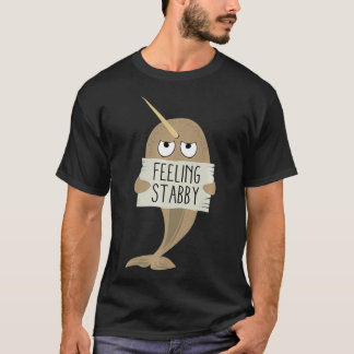 Narwhal Feeling Stabby Premium _1 T-Shirt