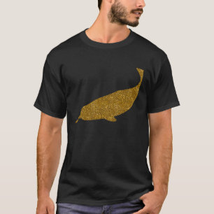 Narwhal  For Women Girl Narwhale Whale Animal T-Shirt