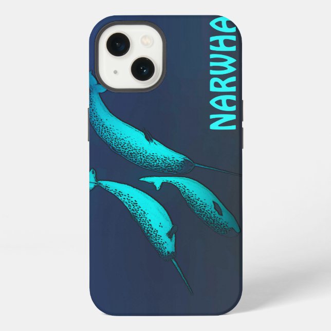 Narwhal Iphone Case (Back)