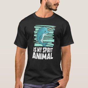 Narwhal Is My Spirit Animal I Little Narwhal I Kid T-Shirt