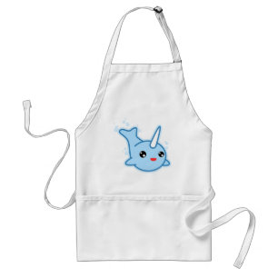Narwhal Kawaii Adult Apron