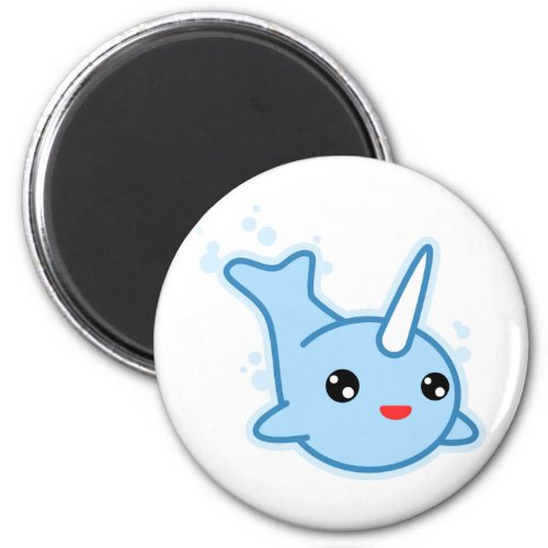 Narwhal Kawaii Magnet