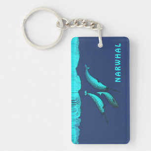 Narwhal Keychain