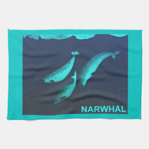 Narwhal Kitchen Towel