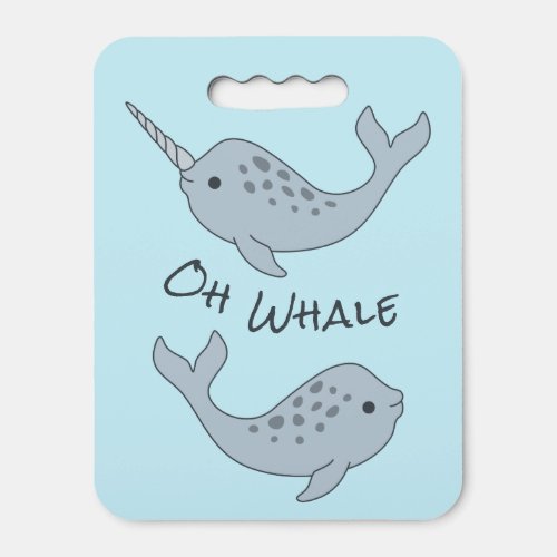 Narwhal Oh Whale Kneeling Pad