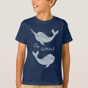 Narwhal Oh Whale T-Shirt (Child)