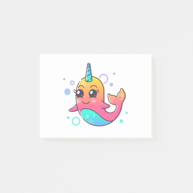 Narwhal Post-it Notes