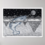Narwhal Poster at Zazzle