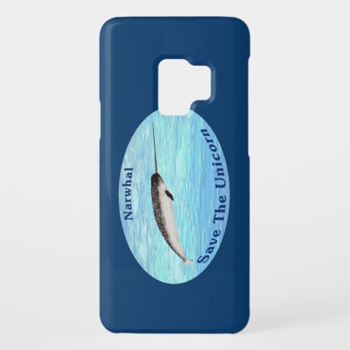 Narwhal _ Save The Unicorn Case_Mate Samsung Galaxy S9 Case