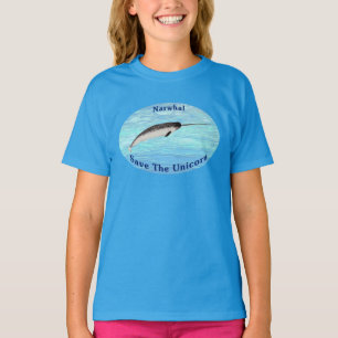 Narwhal - Save The Unicorn T-Shirt