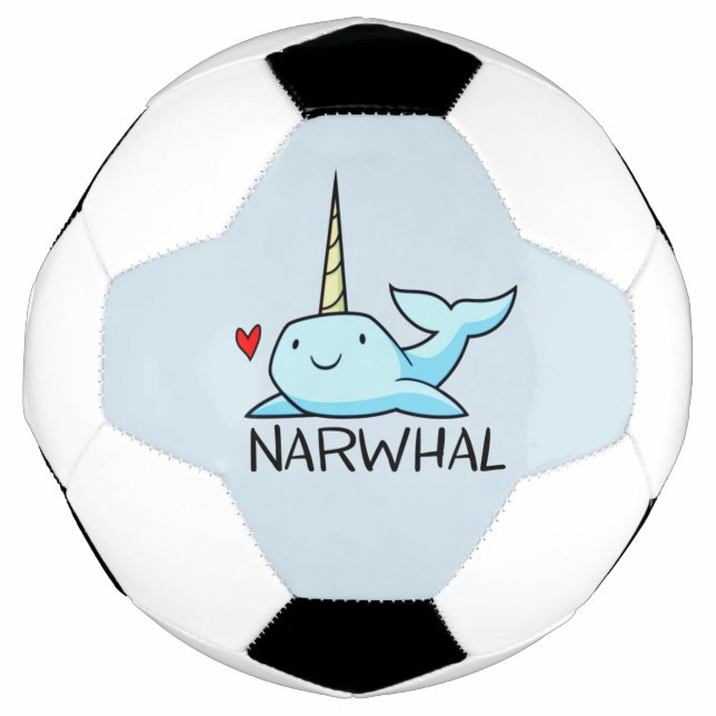 Narwhal Soccer Ball (Front)