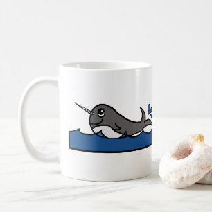 Narwhal Splash Coffee Mug