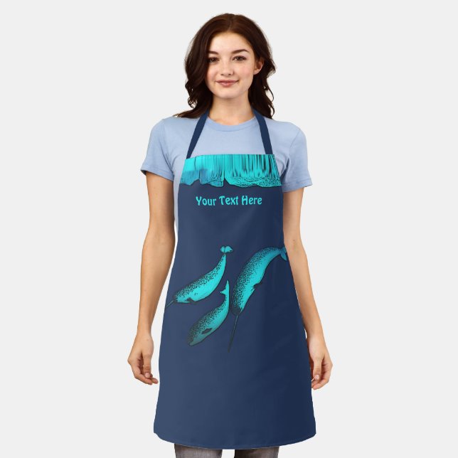 Narwhal Under The Ice Apron (Worn)