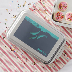 Narwhal Under The Ice Cake Pan