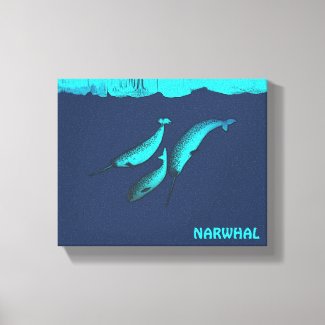 Narwhal Under The Ice
