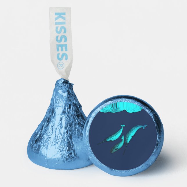 Narwhal Under The Ice Hershey®'s Kisses® (Front)
