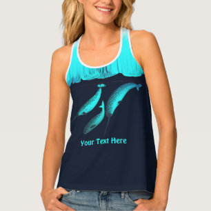Narwhal Under The Ice Tank Top