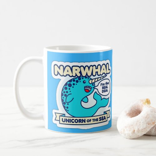 Narwhal Unicorn Of The Sea Coffee Mug