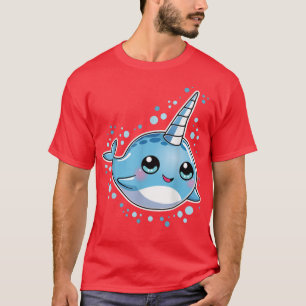 Narwhal Unicorn Of The Sea T Girls Kids Women Gif T-Shirt