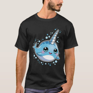 Narwhal Unicorn Of The Sea T Girls Kids Women Gift T-Shirt