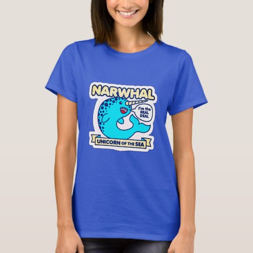 Narwhal Unicorn Of The Sea T_Shirt