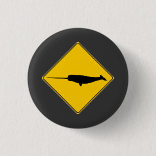 Narwhal X-ing Sign Button