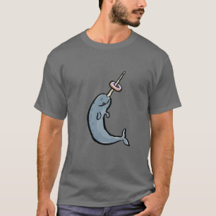 narwhale and donut T-Shirt