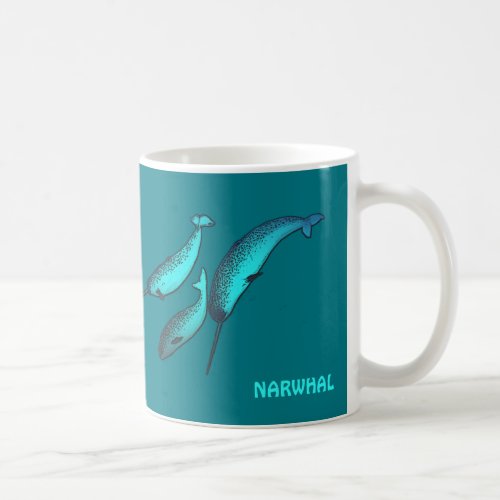 Narwhals Coffee Mug