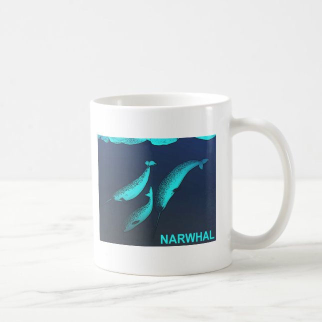 Narwhals Coffee Mug (Right)