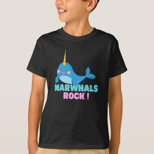 Narwhals Rock T_Shirt