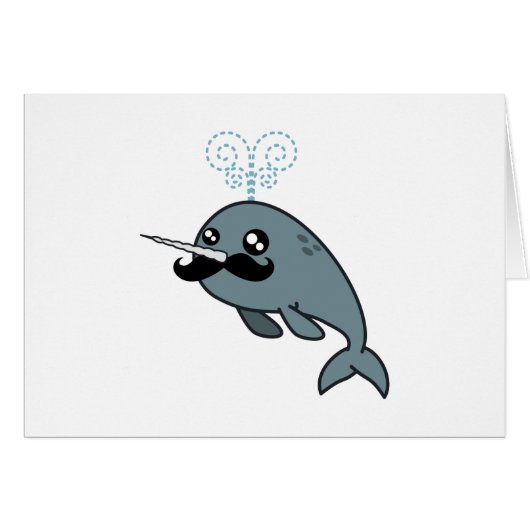 Narwhalstache Cards (Front Horizontal)