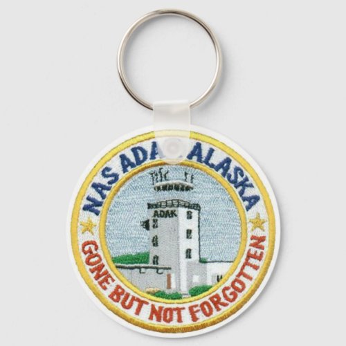 NAS Adak Alaska Gone But Not Forgotten Keychain