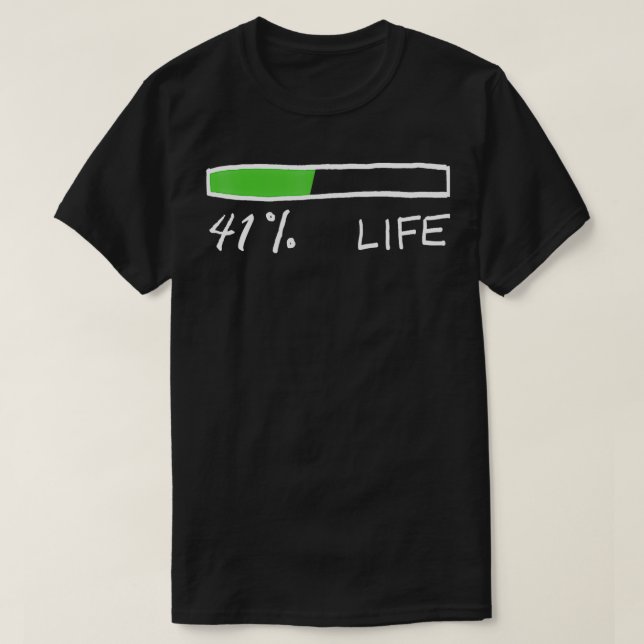 NAS DAILY 41 LIFE  T-Shirt (Design Front)