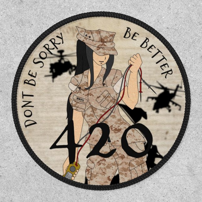 NAS Pensacola Class 22420 Patch SGT Waifu (Front)