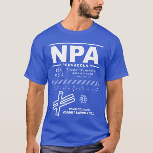 NAS Pensacola  Forrest Sherman Field NPA T_Shirt