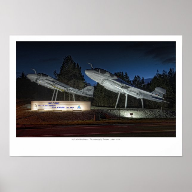 NAS Whidbey Island Gateway Poster (Front)