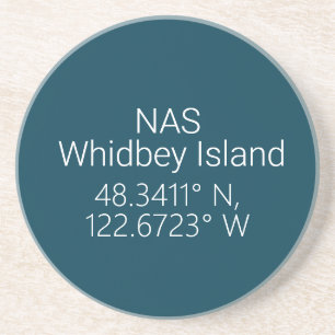 NAS Whidbey Island Latitude Longitude Coaster