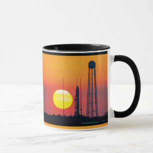 NASA Antares Rocket Sunrise Launch Mug