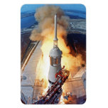 Nasa Apollo 11 Moon Landing Rocket Launch Magnet at Zazzle