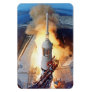 NASA Apollo 11 Moon Landing Rocket Launch Magnet