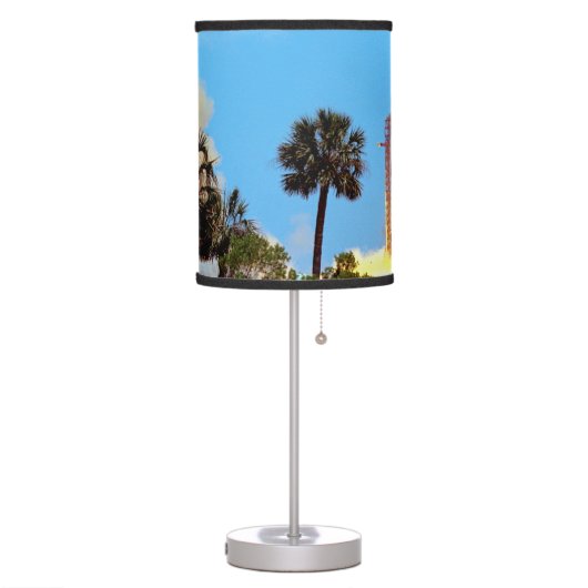 NASA Apollo 16 Saturn V Rocket Launch Table Lamp (Left)